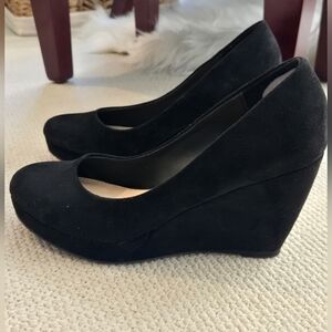 Apt. 9 Classic Black Wedge Shoes